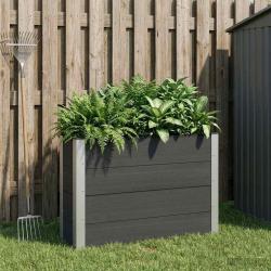 Jardini&egrave;re sur&eacute;lev&eacute;e Noir 100 x 30 x 72 cm