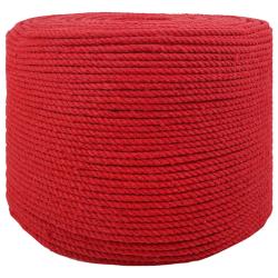 Corde 10 pcs Rouge Coton