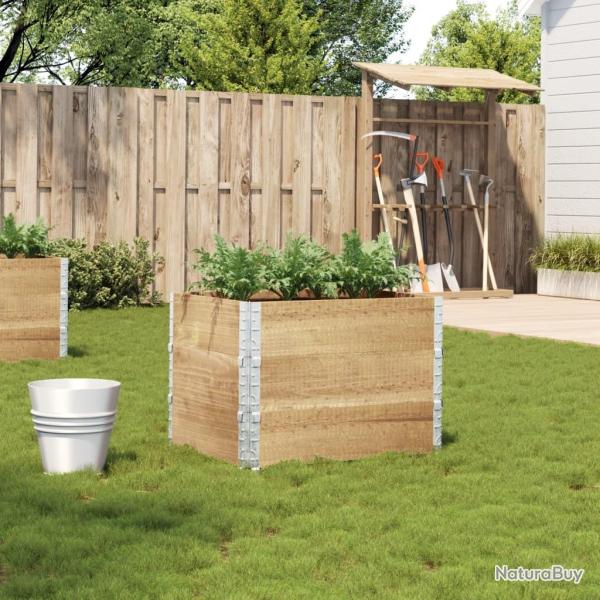 Jardini�re 80x60 cm bois de pin massif