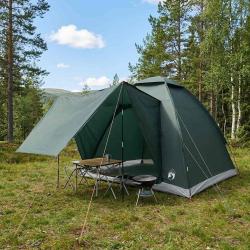 Tente de camping avec toit Vert arm&eacute;e 190 x 140 x 105 cm