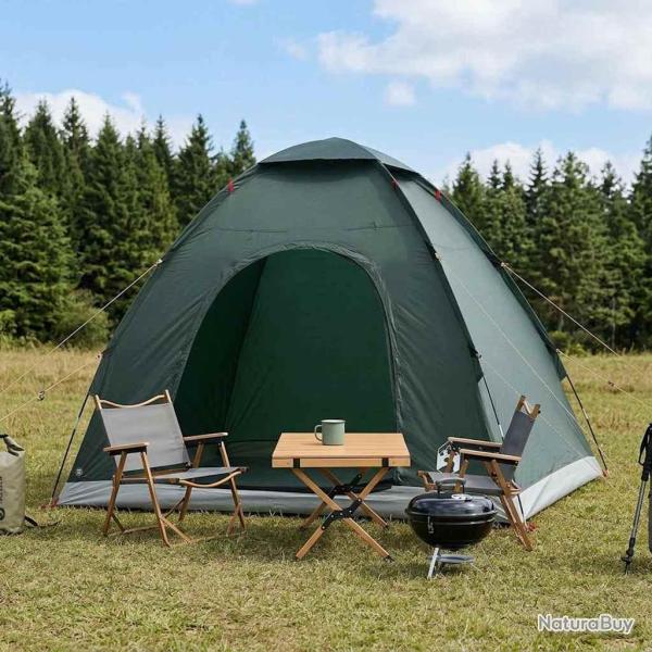 Tente de camping avec toit Vert arm�e 190 x 140 x 105 cm