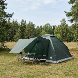 Tente de camping avec toit Vert arm&eacute;e 275 x 215 x 125 cm
