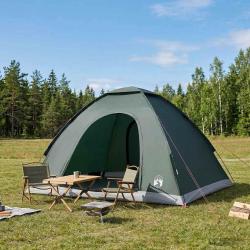 Tente de camping avec toit Vert arm&eacute;e 275 x 215 x 125 cm
