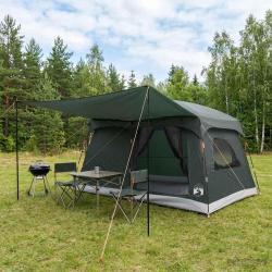 Tente familiale Vert arm&eacute;e 320 x 210 x 180 cm Polyester