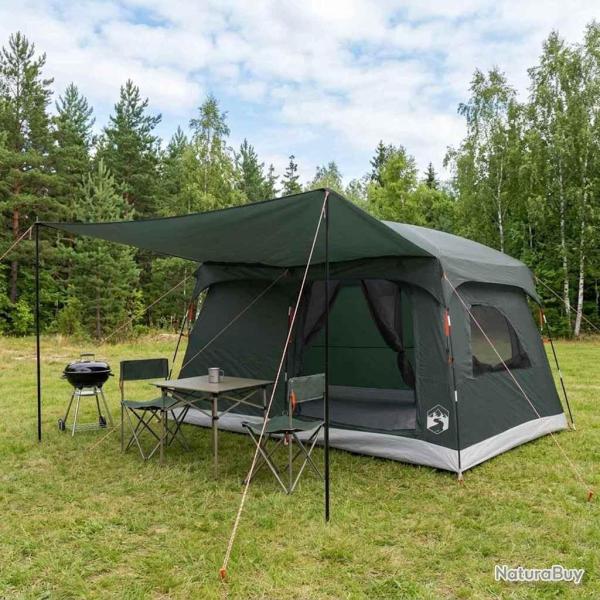 Tente familiale Vert arm�e 320 x 210 x 180 cm Polyester