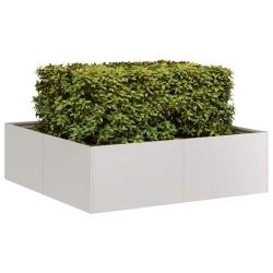 Jardini&egrave;re 100x100x30 cm acier inoxydable