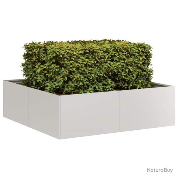 Jardini�re 100x100x30 cm acier inoxydable