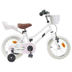 V&eacute;lo pour Enfants 12 Pouces pour les enfants de 2 &agrave; 4 ans Blanc