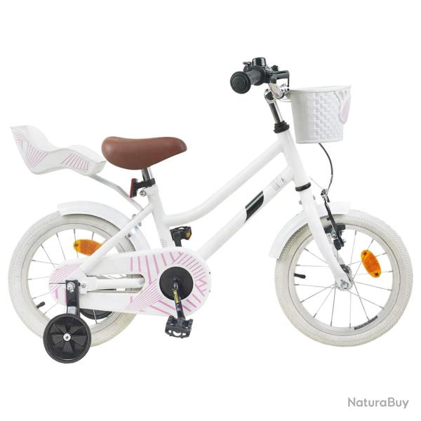 V�lo pour Enfants 12 Pouces pour les enfants de 2 � 4 ans Blanc