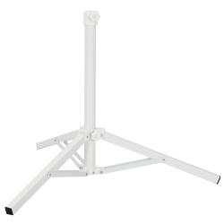 Support de parasol Blanc Acier for 25-32 mm Pole
