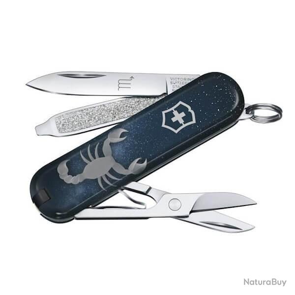 Couteau suisse Victorinox Classic SD Zodiac collection Scorpion ( 23 octobre - 22 novembre)