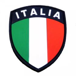 &Eacute;cusson en caoutchouc 3D JTG&reg; Drapeau italien