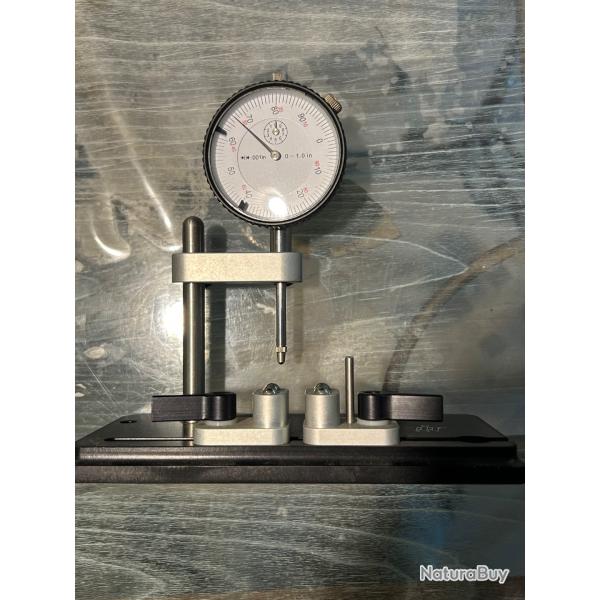 Jauge de concentricit� SINCLAIR avec comparateur � cadran