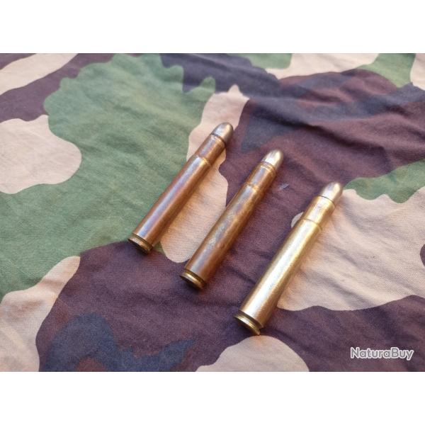 3 balles cal 10.75x68