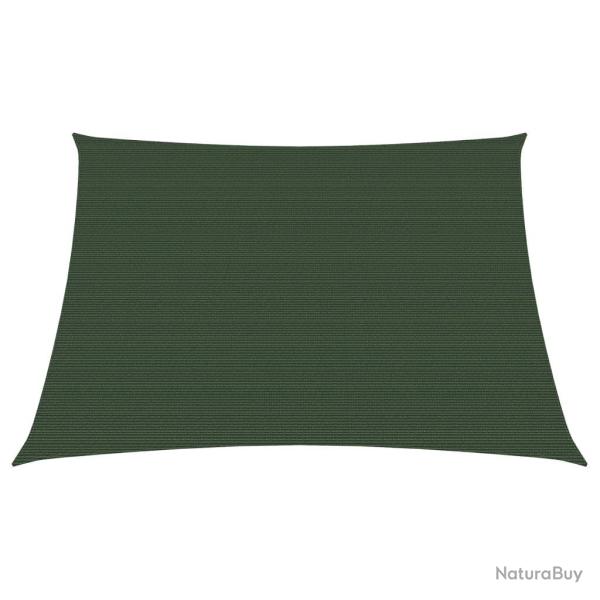 Voile d'ombrage 160 g/m� vert fonc� 4/5 x 4 m PEHD 02_0009431