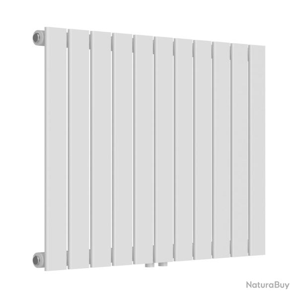 Radiateur � panneau design plat 616 watts acier 60 x 80 cm blanc 03_0010456
