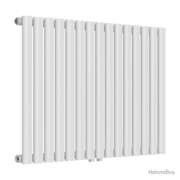 Radiateur � panneau design plat 653 watts acier 60 x 90 cm blanc 03_0010460