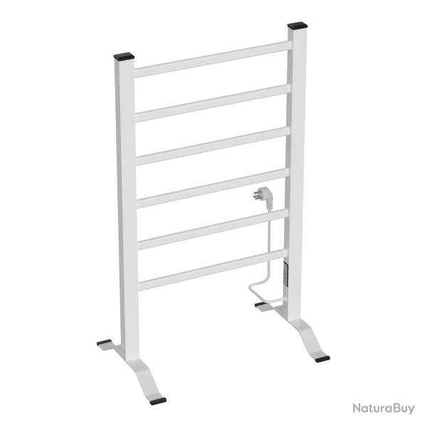 S�che-serviettes �lectrique avec radiateur 85 x 55 cm 100 watts blanc 03_0010756
