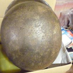 CASQUE US WW2 COMPLET MAC CORD LINER MINE SAFETY BON ETAT