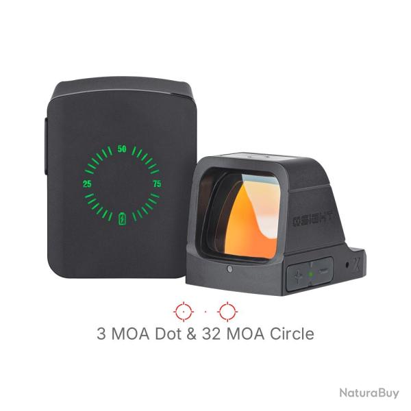Osight X Optique Point 3 MOA Cercle 32 MOA Empreinte RMR