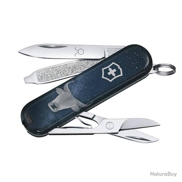 Couteau suisse Victorinox Classic SD Zodiac collection taureau (21 avril - 21 mai)