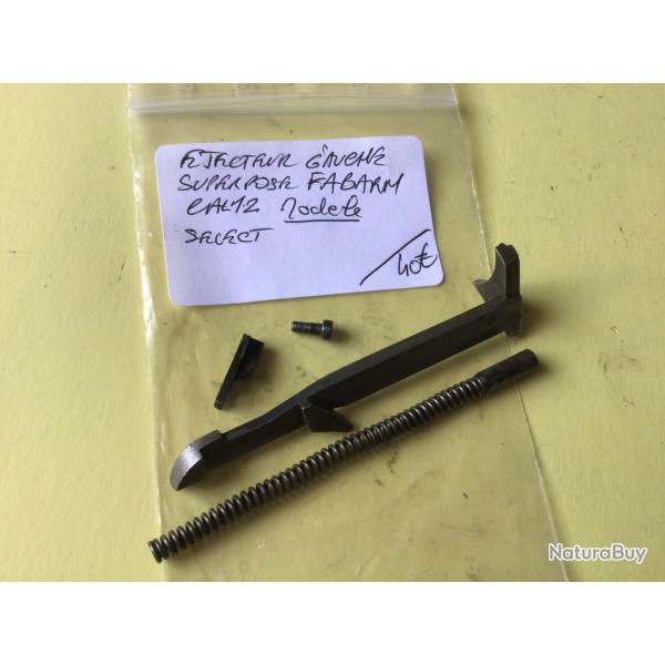 VENDU PAR LE-CUIRASSIER �JECTEURS GAUCHE COMPLET  SUPERPOS� FABARM S�LECT CAL 12