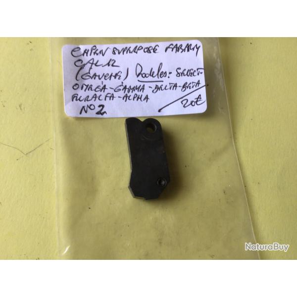 VENDU PAR LE-CUIRASSIER CHIEN GAUCHE COMPLET  SUPERPOS� FABARM S�LECT CAL 12