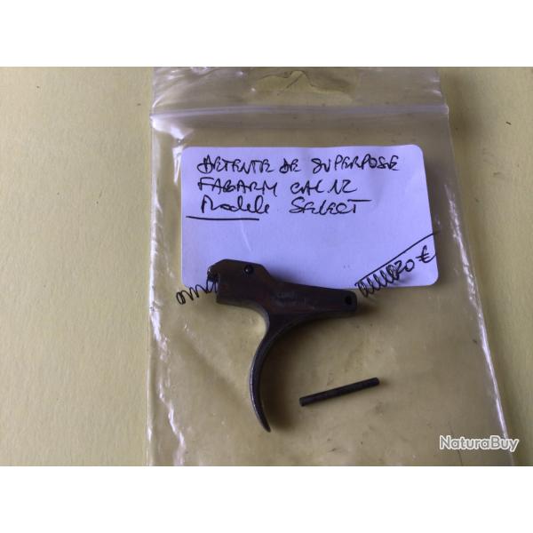 VENDU PAR LE-CUIRASSIER DETENTE COMPL�TE SUPERPOS� FABARM S�LECT CAL 12