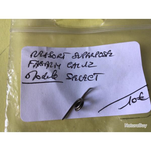 VENDU PAR LE-CUIRASSIER RESSORT SUPERPOS� FABARM S�LECT CAL 12