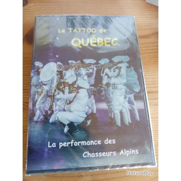 DVD La performance des chasseurs alpins - Le tattoo de Qu�bec - 27 Annecy