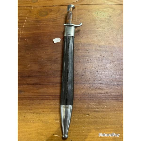 baionnette allemande BAVI�RE modele 98/05 1 er type regimentee 6 CR 54    alex coppel solingen