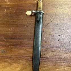 couteau ba&iuml;onnette allemagne du type 1895 autrichien