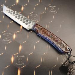 Couteau de chasse outdoor tactique artisanal Fran&ccedil;ais KAKLAR