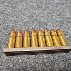 8 munitions 7,63 Mauser neutralis&eacute; pour C96 bolo avec lame
