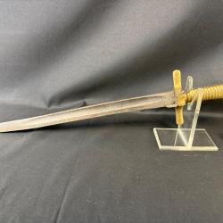 RARE BA&Iuml;ONNETTE BELGE OU ALLEMAGNE TYPE CARABINE &Agrave; TIGE