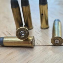 12 munitions neutralis&eacute; 38 Sp&eacute;cial &eacute;tui SFM ou GLF t&ecirc;te ronde plomb