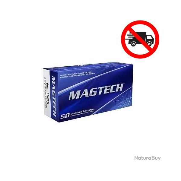 MUNITION MAGTECH 9MM LUGER 124GRS FMJ