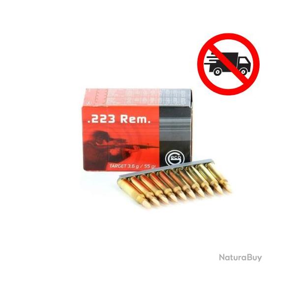 MUNITIONS GGG 223REM 55 GR X50