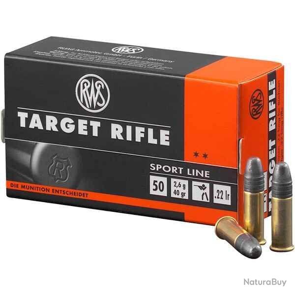 MUNITIONS RWS 22LR TARGET RIFLE X50