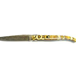 COUTEAU LE LAGUIOLE PM 12CM LAME DAMAS HETRE