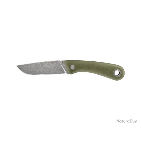 COUTEAU SPINE COMPACT 94MM MANCHE RUBBER