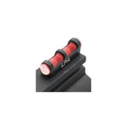 GUIDON FIBRE OPTIQUE ROUGE POUR FUSIL DIA.FILETAGE 2.6mm
