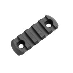 RAIL PICATINNY M-LOK NOIR 5SLOTS