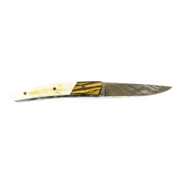 COUTEAU LOCAU THIERS L'ELEGANT DAMAS MANCHE PHACO + EBENE