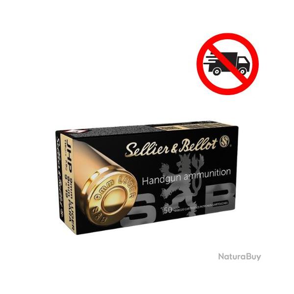 MUNITION SB 9X19 115GR JHP X50