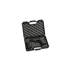 MALLETTE POUR ARME DE POING FERMETURE 2 PTS COULISSANTS