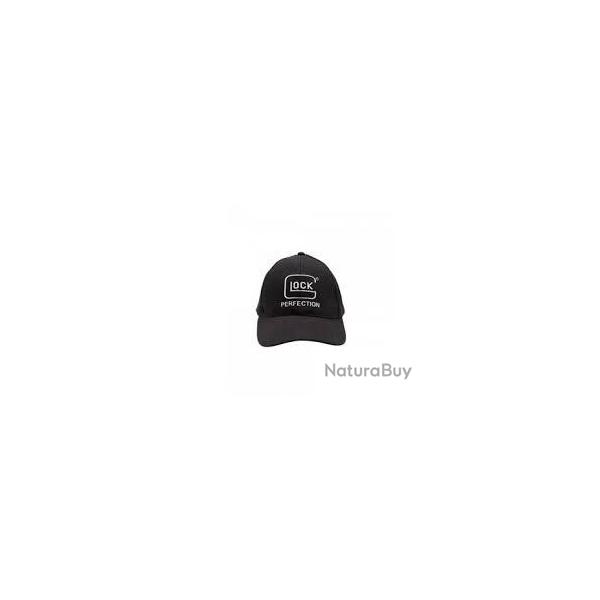 CASQUETTE GLOCK "PERFECTION" NOIR LOGO CENTRE