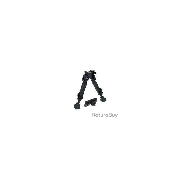 BIPIED UTG RUBBER ARMORED FULL METAL RAIL PICATINNY
