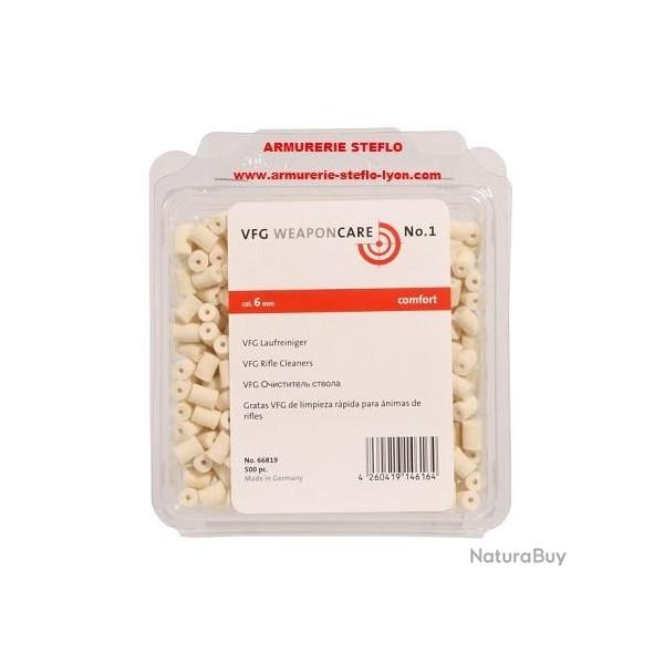 TAMPONS DE NETTOYAGE VFG CAL 6MM X500