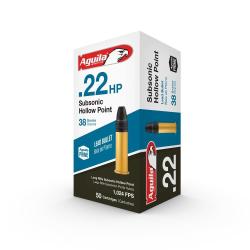 CARTOUCHE AGUILA C/22 LR SUBSONIQUE SP 40 GRS // X50